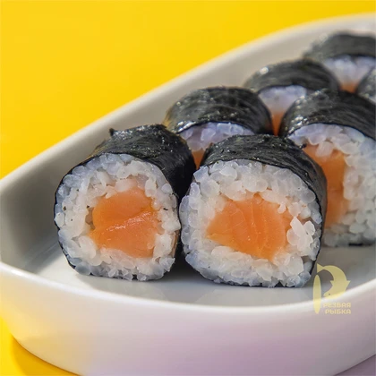 Маки с копченым лососем 01446